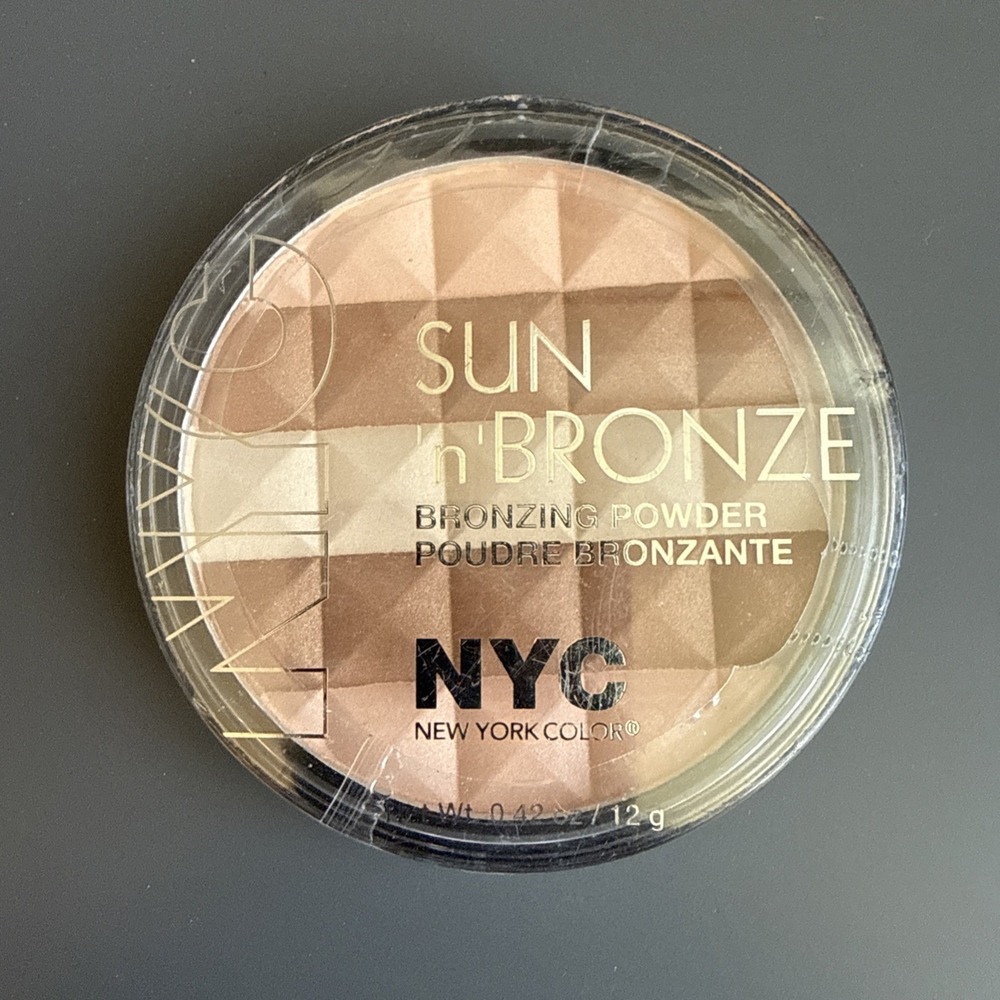 NYC New York Color Sun n Bronze Bronzing Powder 706 Hampton's Radiance Sealed
